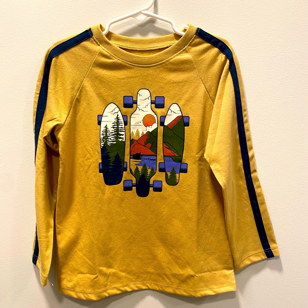 5T boys skate tshirt